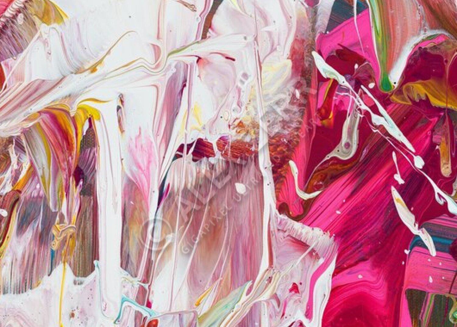 Kunstdruck abstraktes Bild 140x100cm auf Leinwand