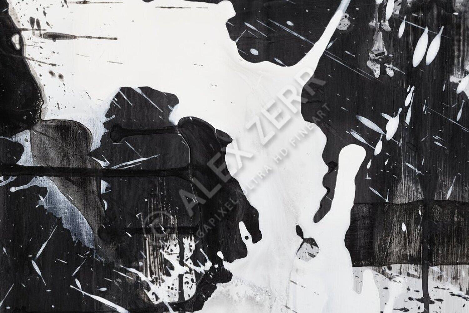 Kunstdruck abstraktes Bild 150x100cm auf Leinwand