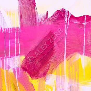 Kunstdruck abstraktes Bild 100x100cm auf Leinwand