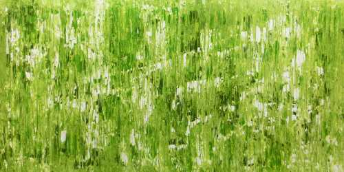 Abstraktes Acrylgemälde bunt modern