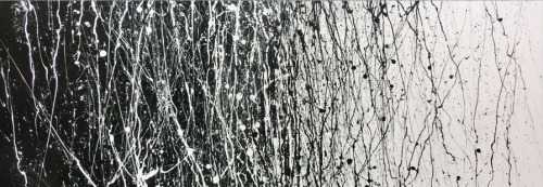 Original abstraktes Acrylbild modern