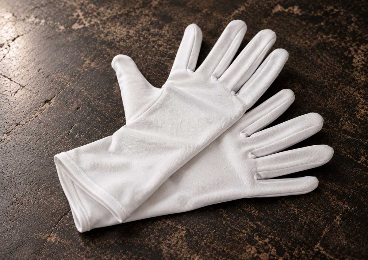 Handschuhe inklusive
