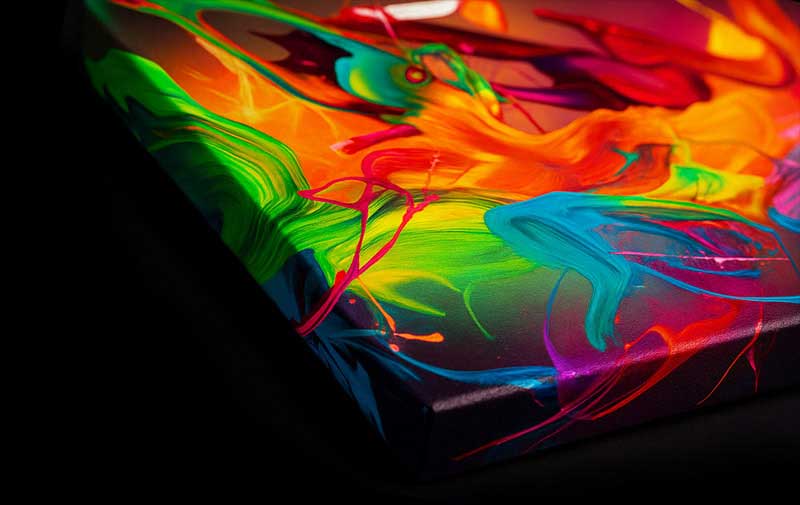 Kunstdruck auf Leinwand