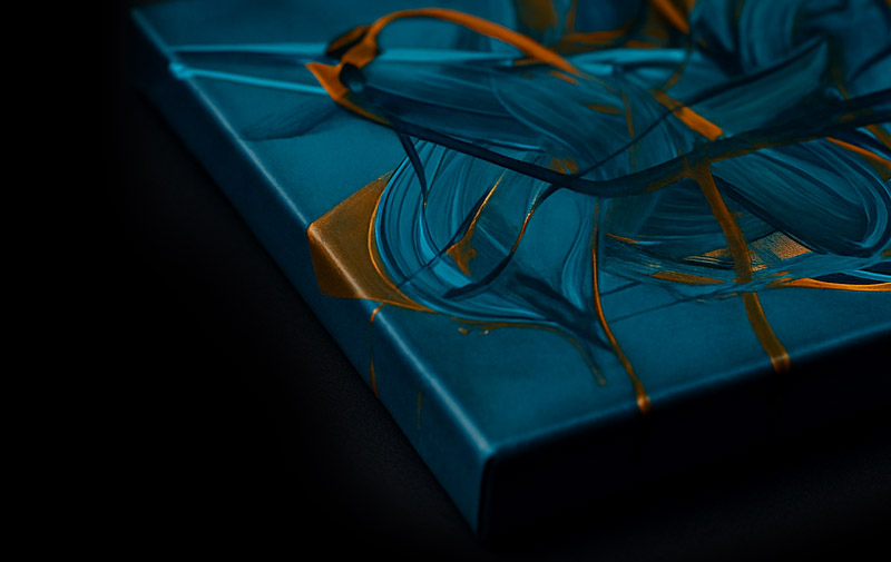 Kunstdruck auf Leinwand