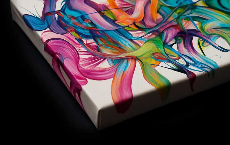 Kunstdruck auf Leinwand