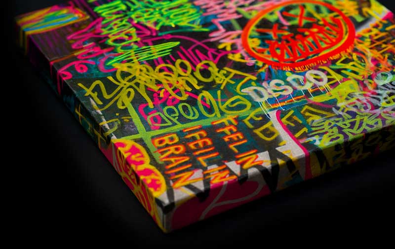 Kunstdruck auf Leinwand