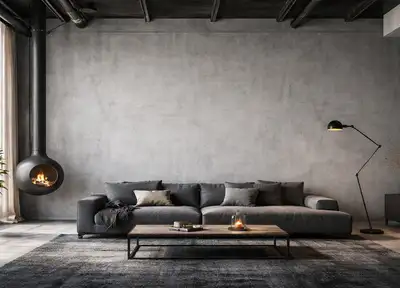 industrial_modern_room_4k