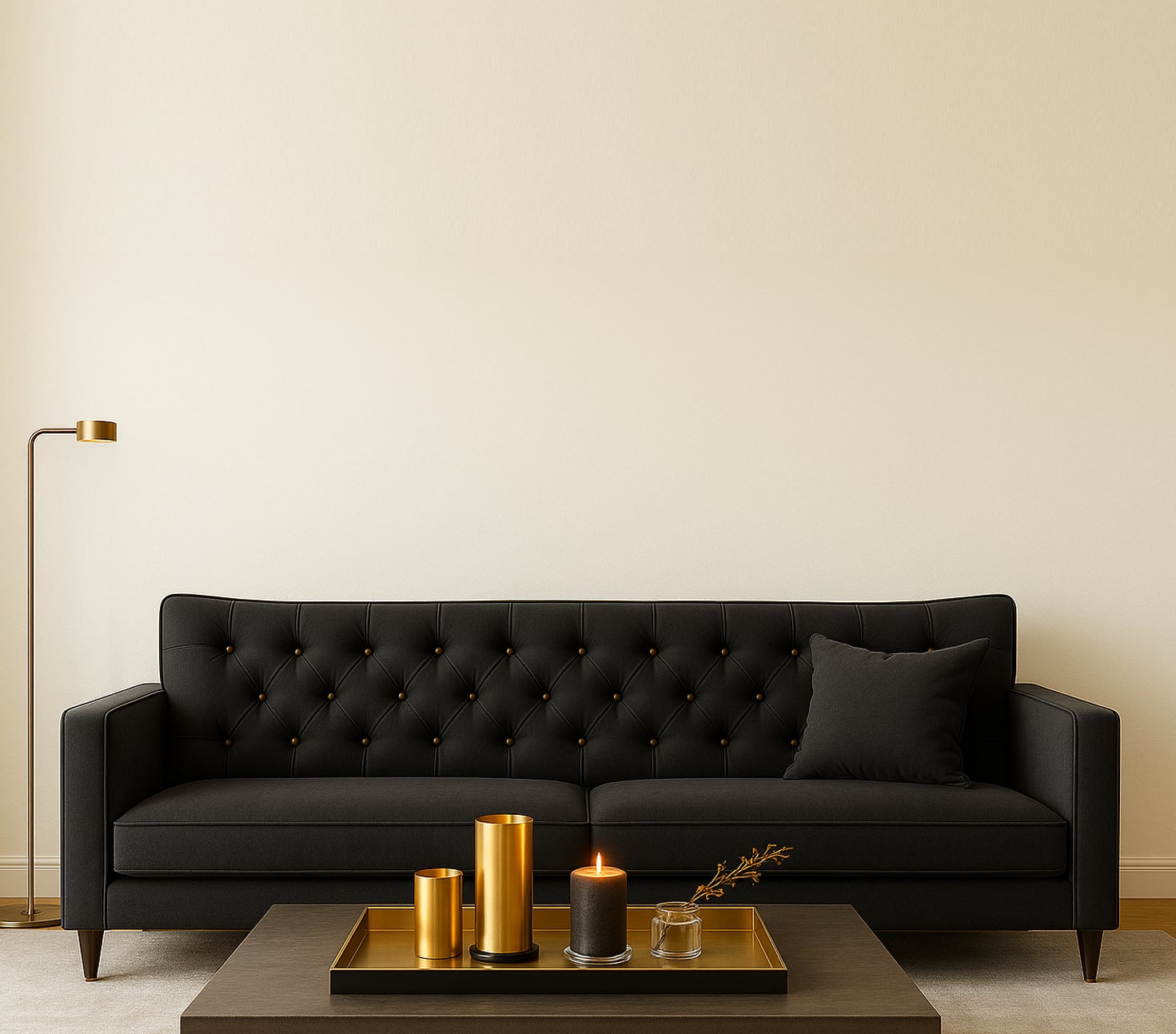 Abstrakte Kunst im Raum