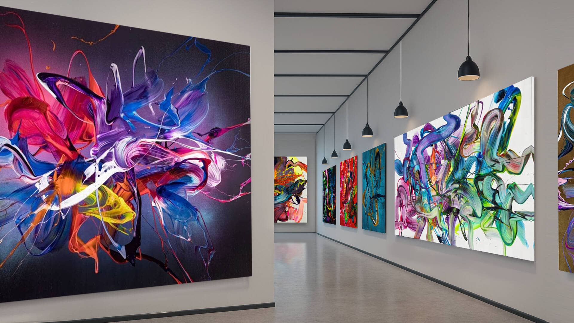 Galerie abstrakte Kunst Alex Zerr